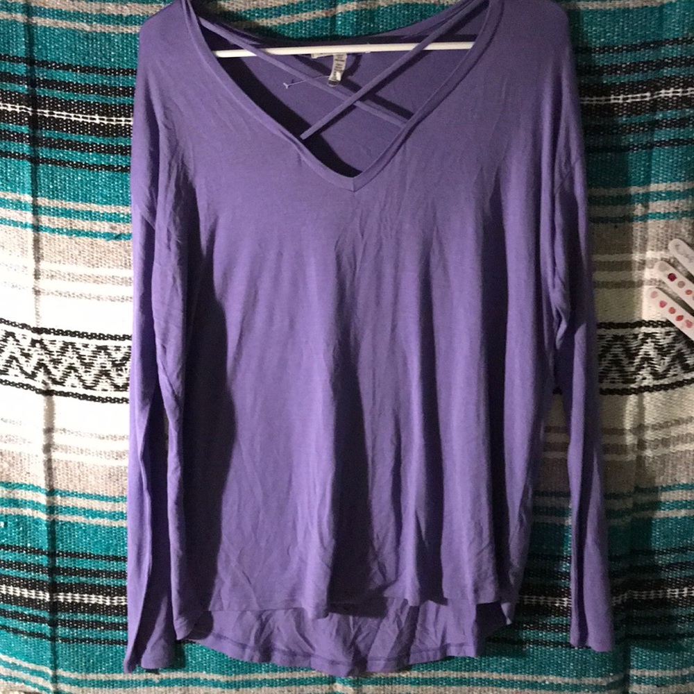 Victoria Secret Super Soft Cross long sleeve.